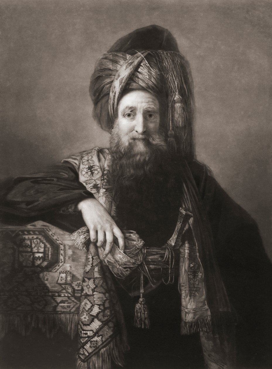Edward Wortley Montagu. Vesika. (Yazdır) by Matthew William (after) Peters