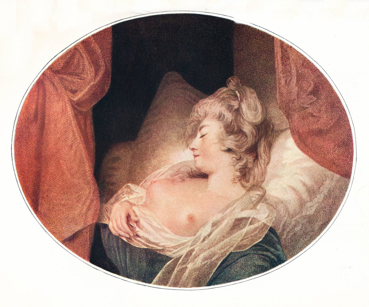 'Fantezi Konu', 18. yüzyıl, 1911 by Matthew William Peters