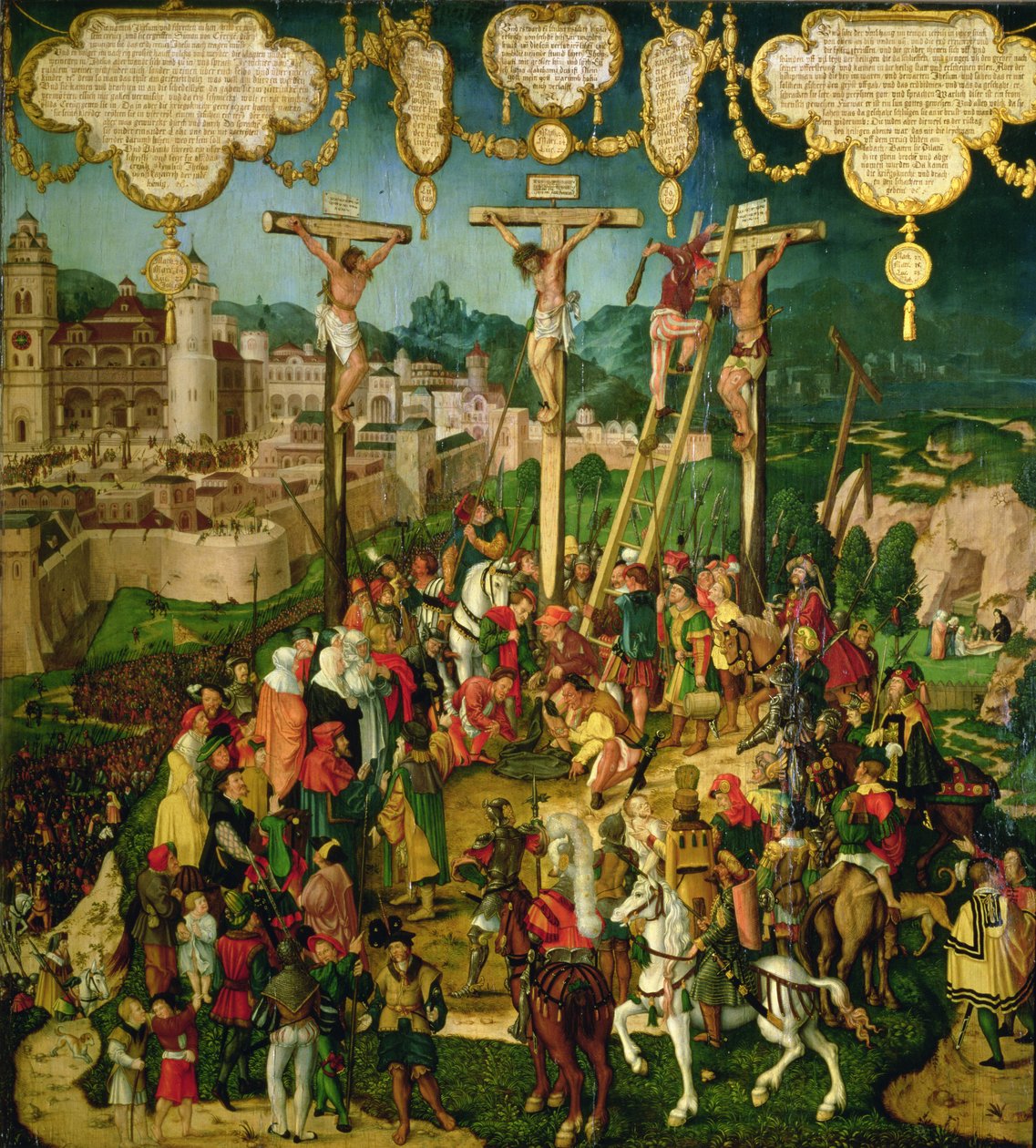 Çarmıha germe, Mompelgarter Altarpiece