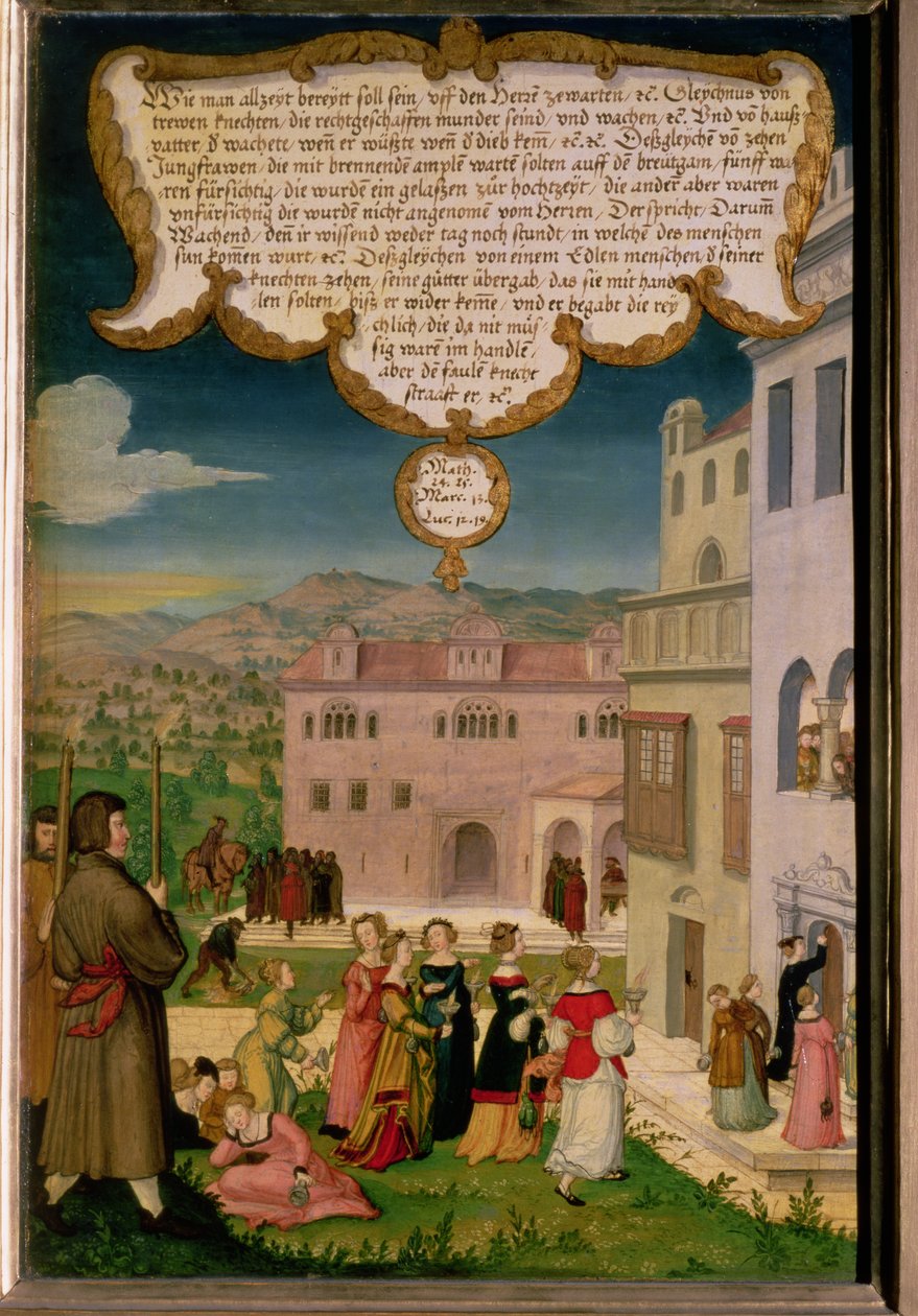 Bilge ve Budala Bakireler Meseli, Mompelgarter Altarpiece