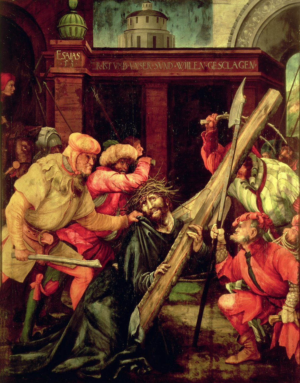 Haç taşıyan İsa by Matthias Grünewald