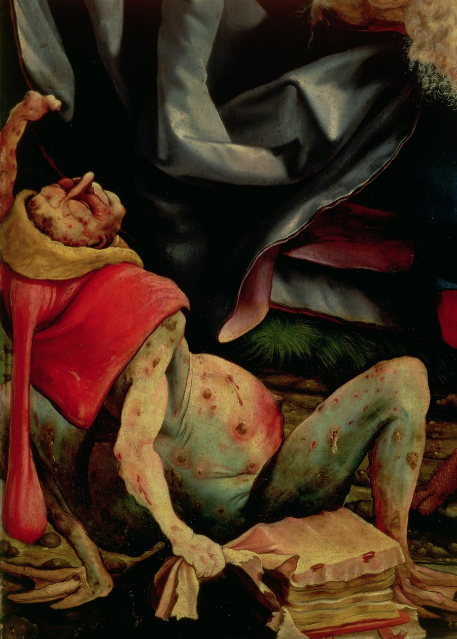 Acı Çeken Adam, Isenheim Altarpiece