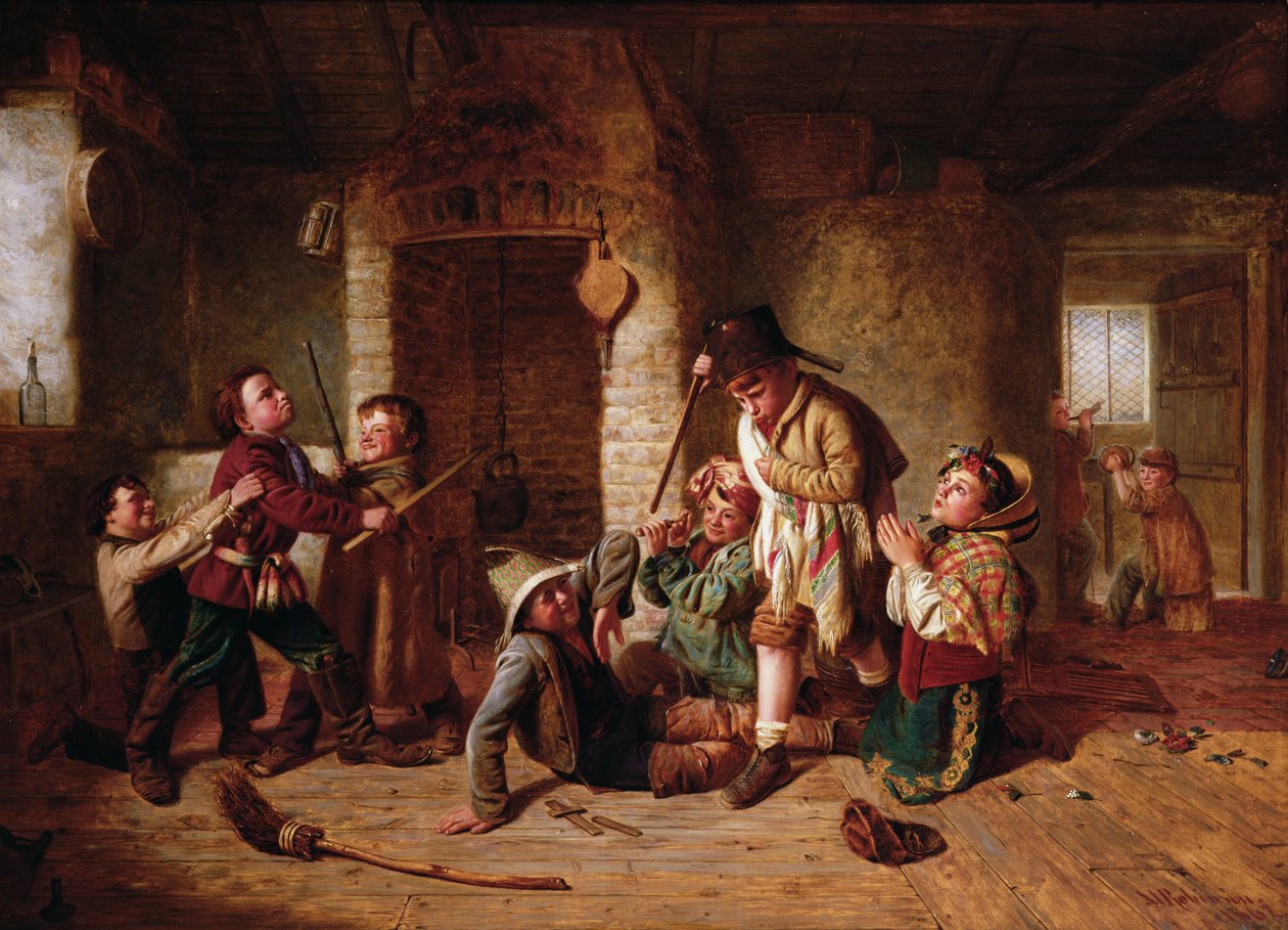 ಪ್ಲೇಯಿಂಗ್ ಸೋಲ್ಜರ್ಸ್, 1862ಟರ್ಕ್ by Matthias Robinson