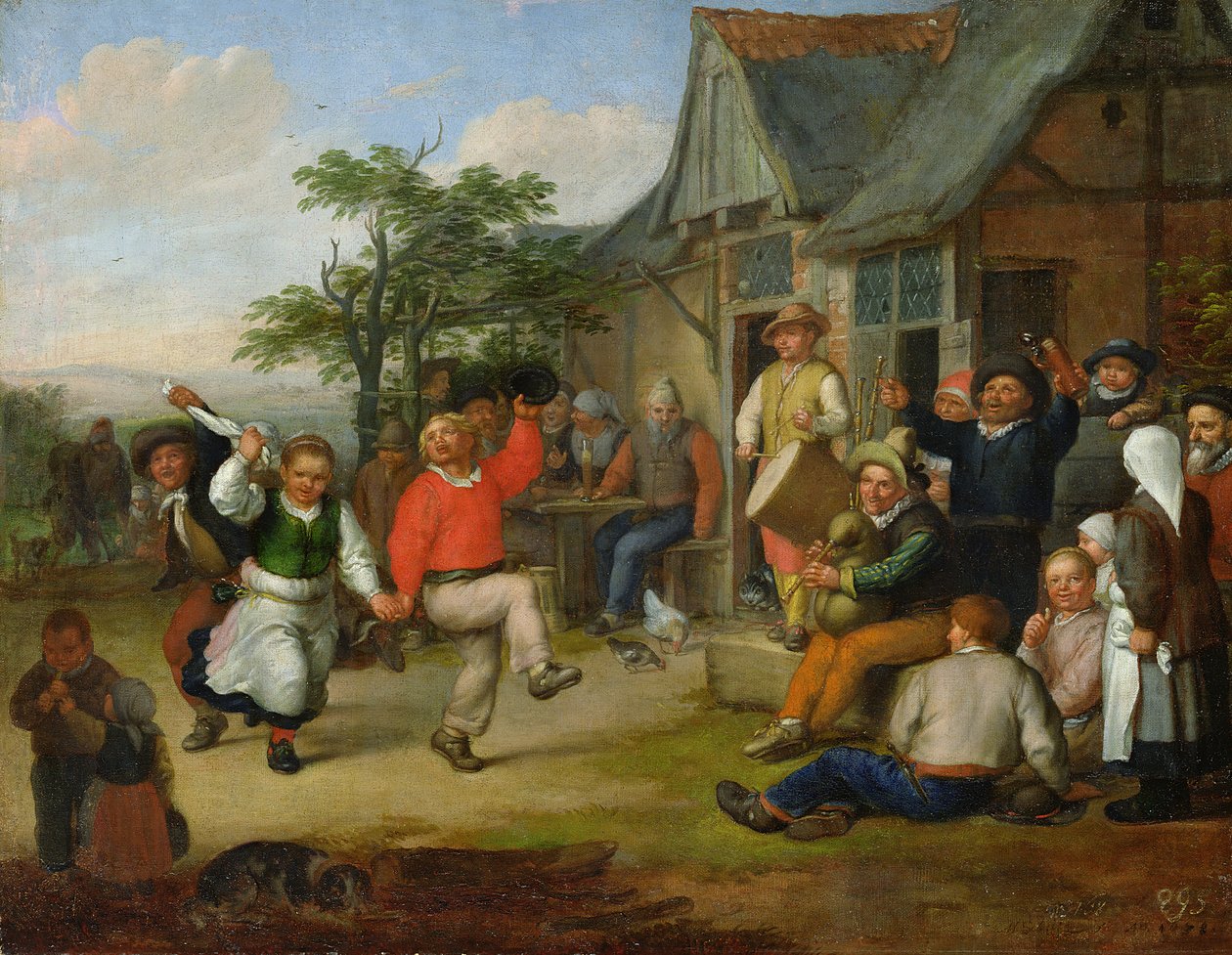 Köylü Dansı, 1678 (ayrıca bkz. 150652) by Matthias Scheits