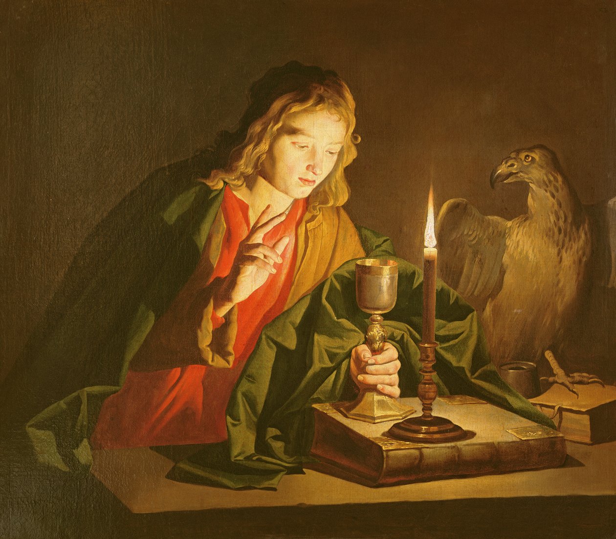 Aziz John Evangelist, c.1633-39 by Matthias Stomer