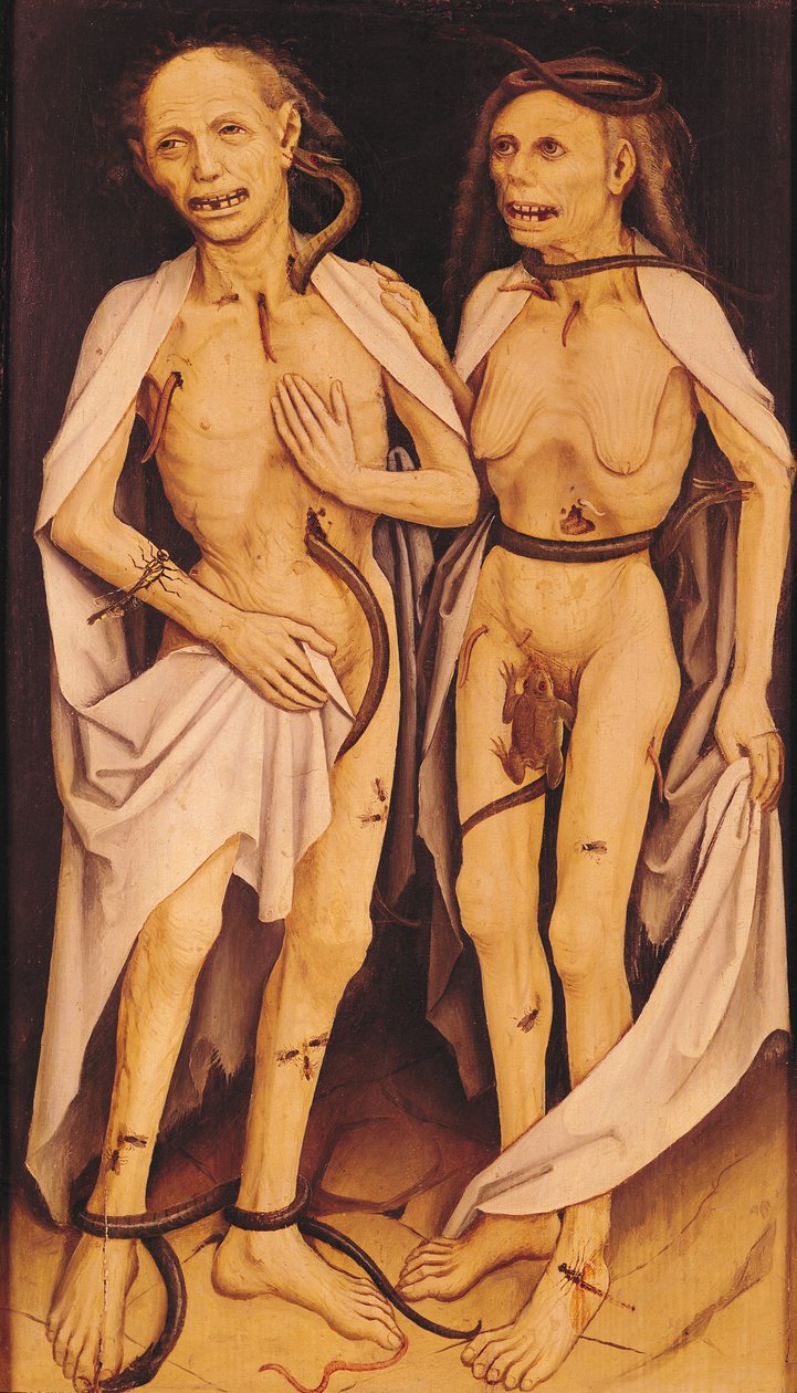 Ölü Aşıklar (panelde yağ) by Matthias (c.1480 1528) Grunewald
