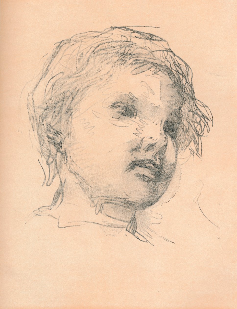 Bir çocuğun taslağı, c1920 by Matthias Marris