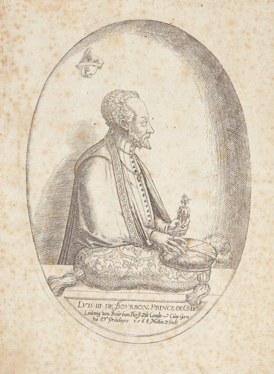 Bourbonlu III.Louis, Condé prensleri by Matthias Zündt
