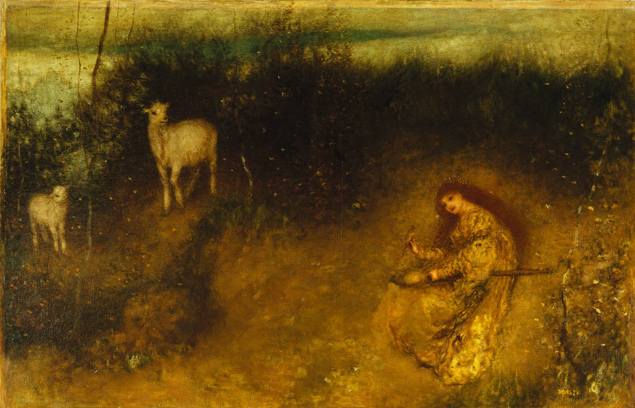 Keçili Kız, 1875 by Matthijs Maris