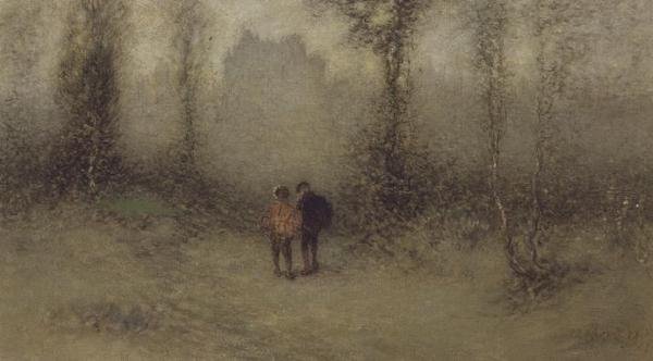 Büyülü Kale, 1887 dolayları by Matthijs Maris