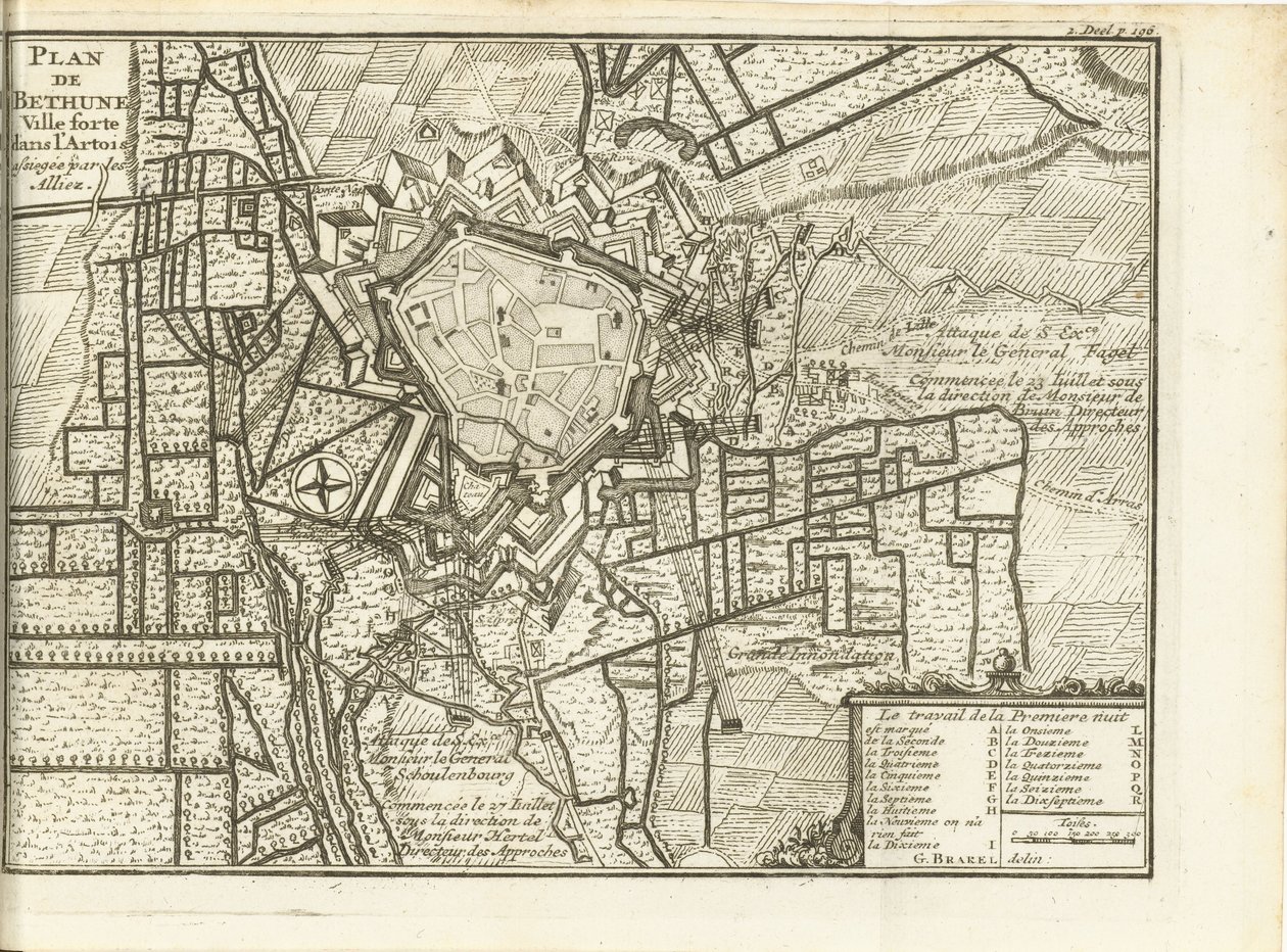 Beleg van Bethune, 1710 Müttefikler tarafından kuşatılan Artois