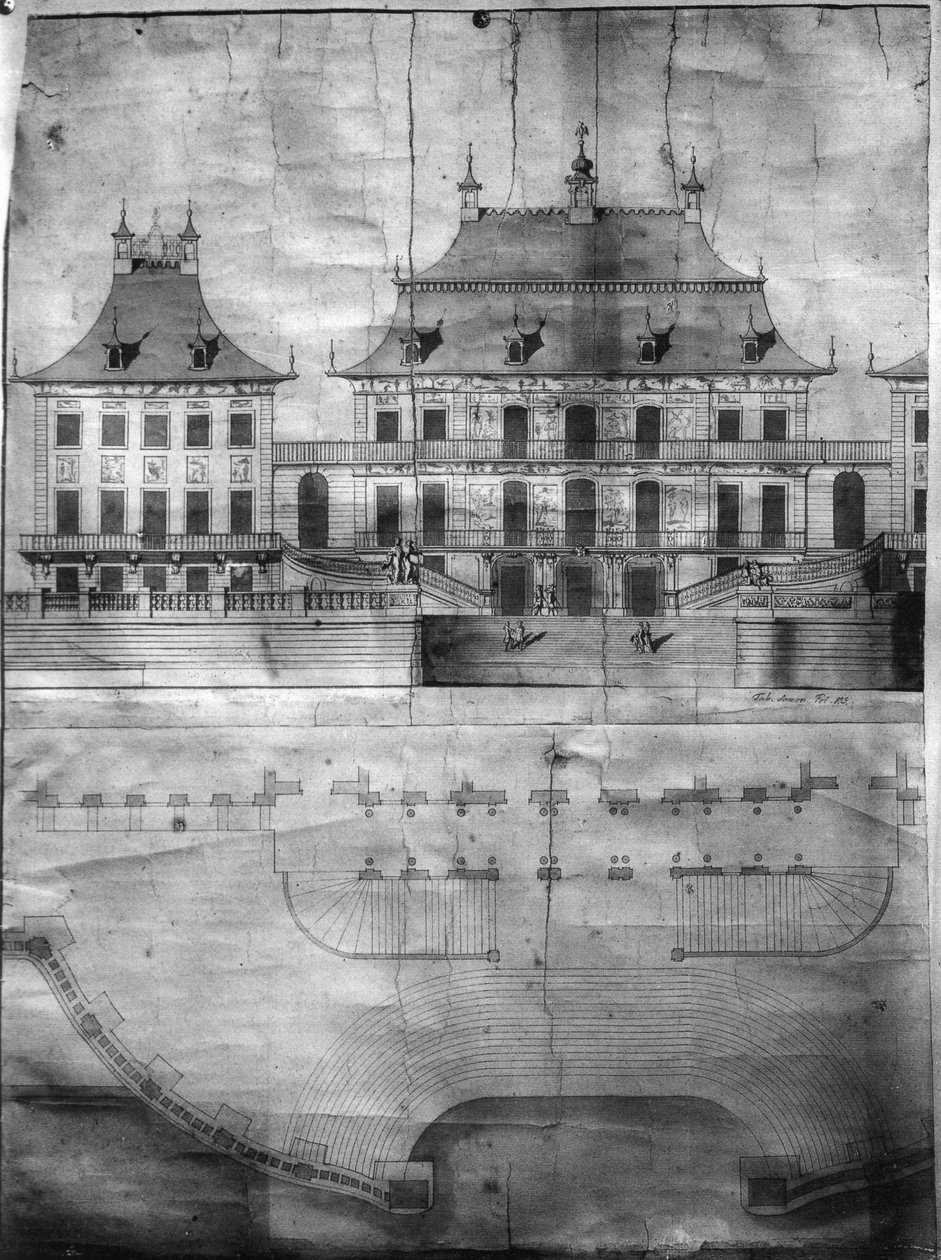 Nehir Kenarı Sarayı (Wasserpalais), 1721