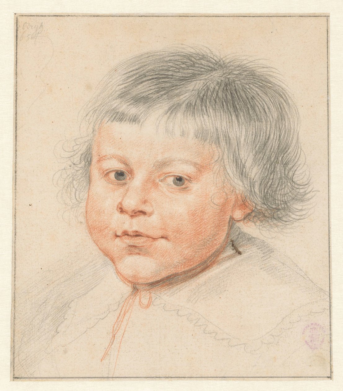 Çocuk büstü, biraz sola by Matthys van den Bergh