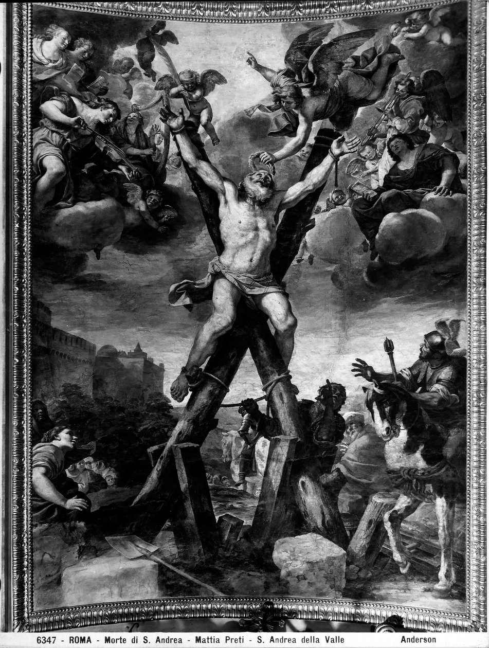 Aziz Andrew Şehitliği, 1650-51 by Mattia Preti