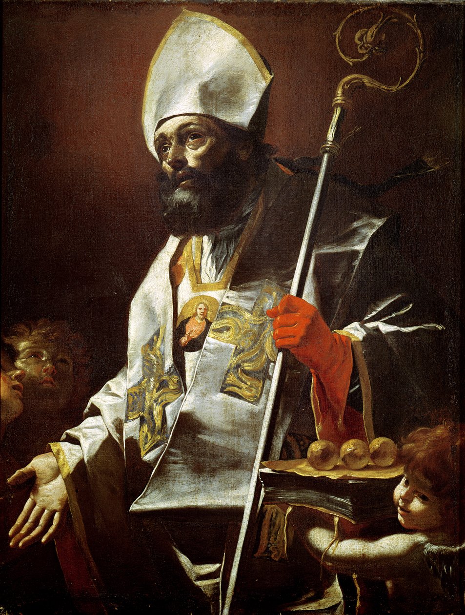 Bari Aziz Nikolaos (d.c.346) by Mattia Preti