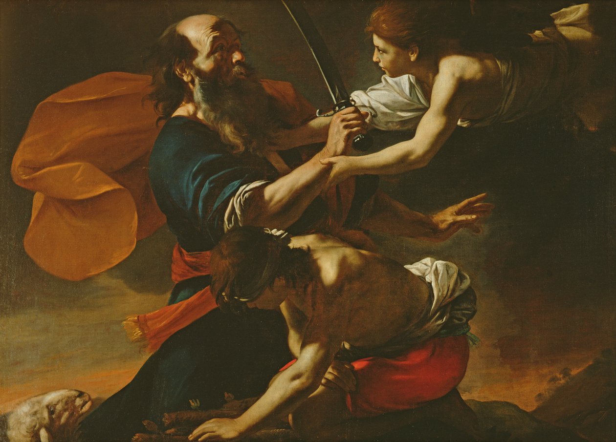 Isaac'in Kurbanı by Mattia (1613 99) Preti