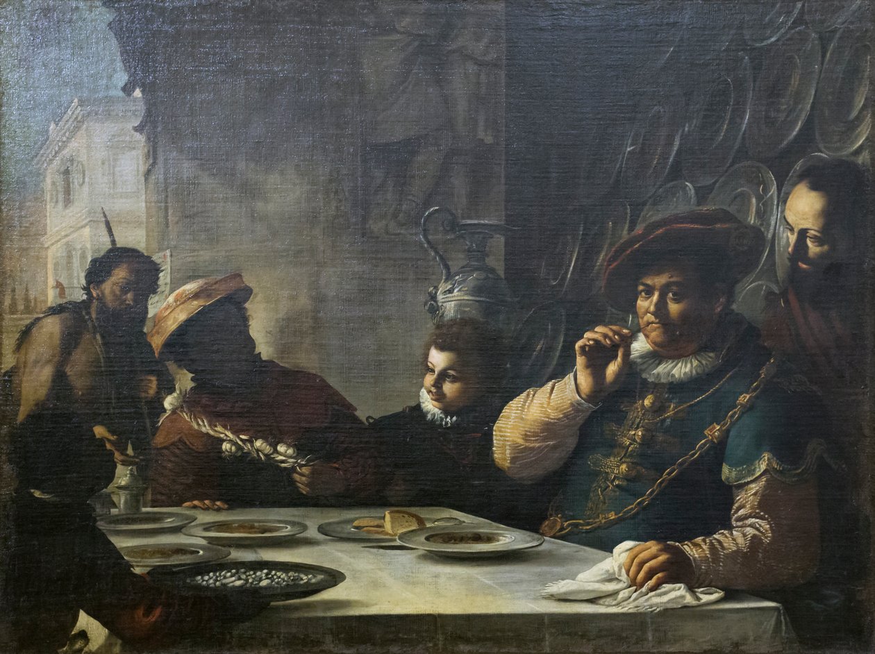 Zengin adamın bayramı by Mattia (1613 99) Preti