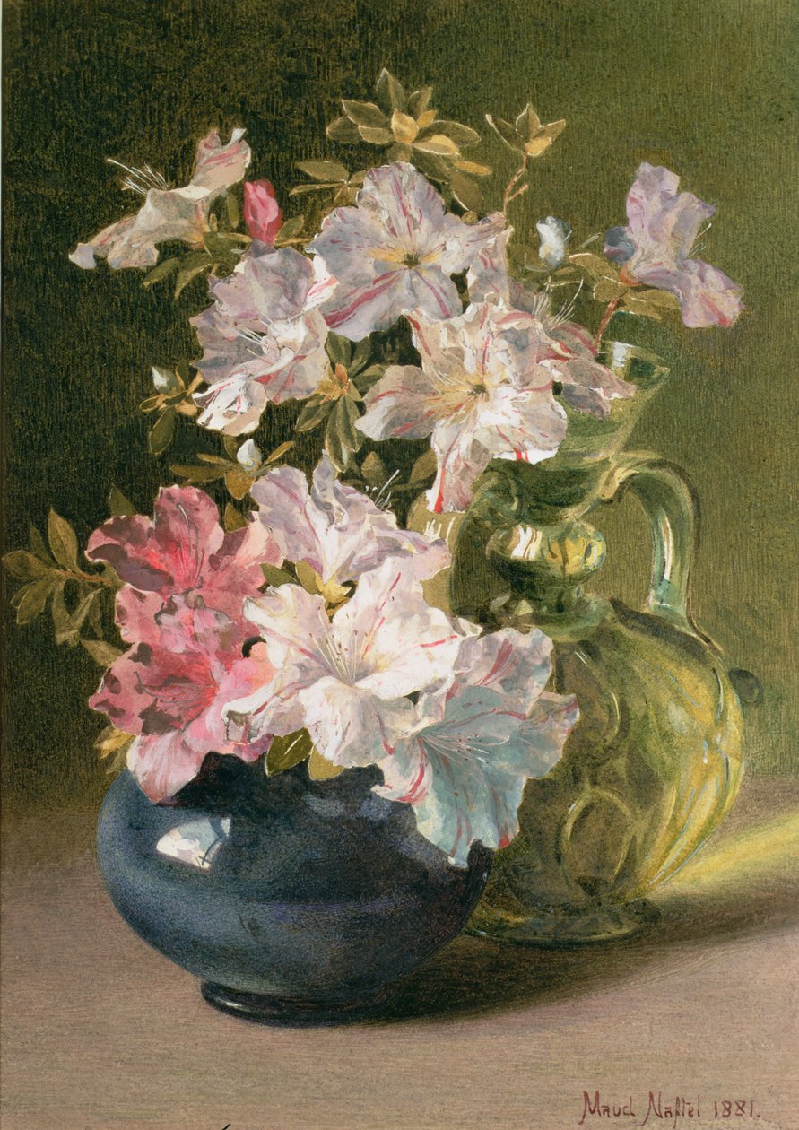 Sürahideki Açelyalar by Maud Naftel