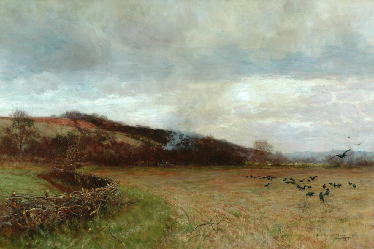 Kuşlu Manzara, 1897 by Maud Raphael Jones