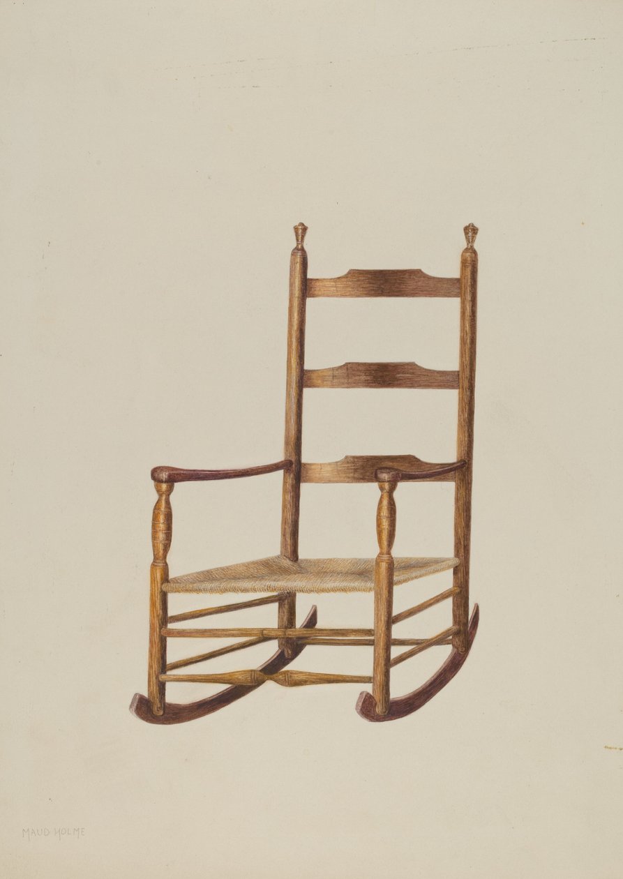 Salıncaklı koltuk by Maud M. Holme