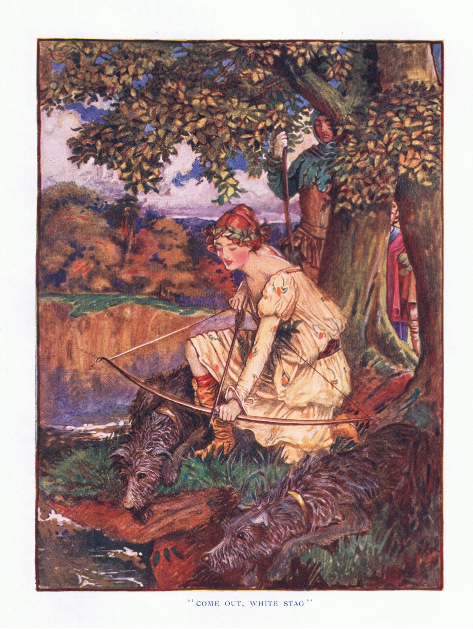 Beyaz geyik dışarı çık, Lady And Fairy Tales, 1914