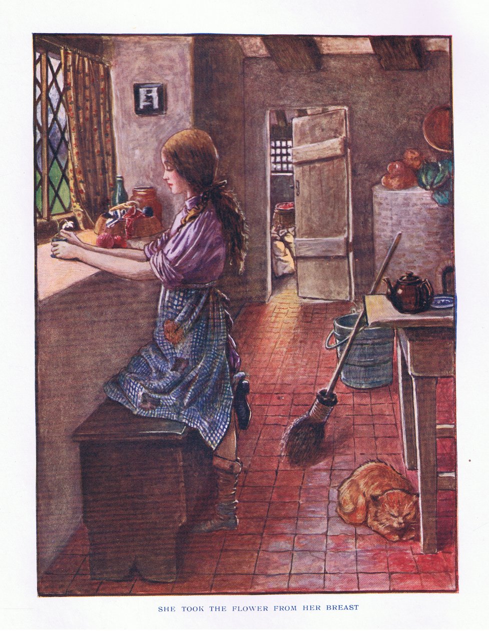 Çiçeği göğsünden aldı, Lady And Fairy Tales, 1914
