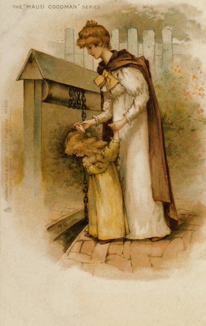 Anne ve kızı kuyuda by Maude Goodman