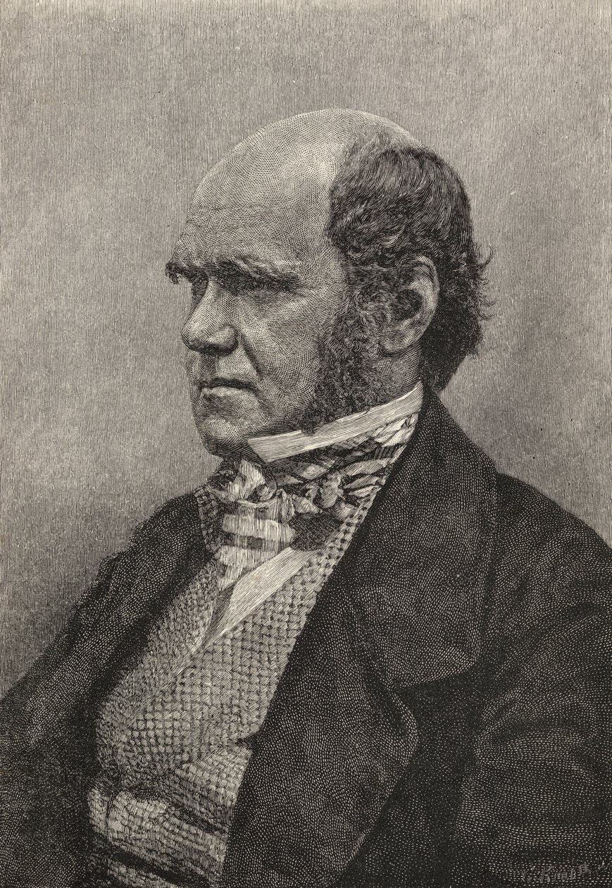 45 yaşındaki Charles Darwin, 1887