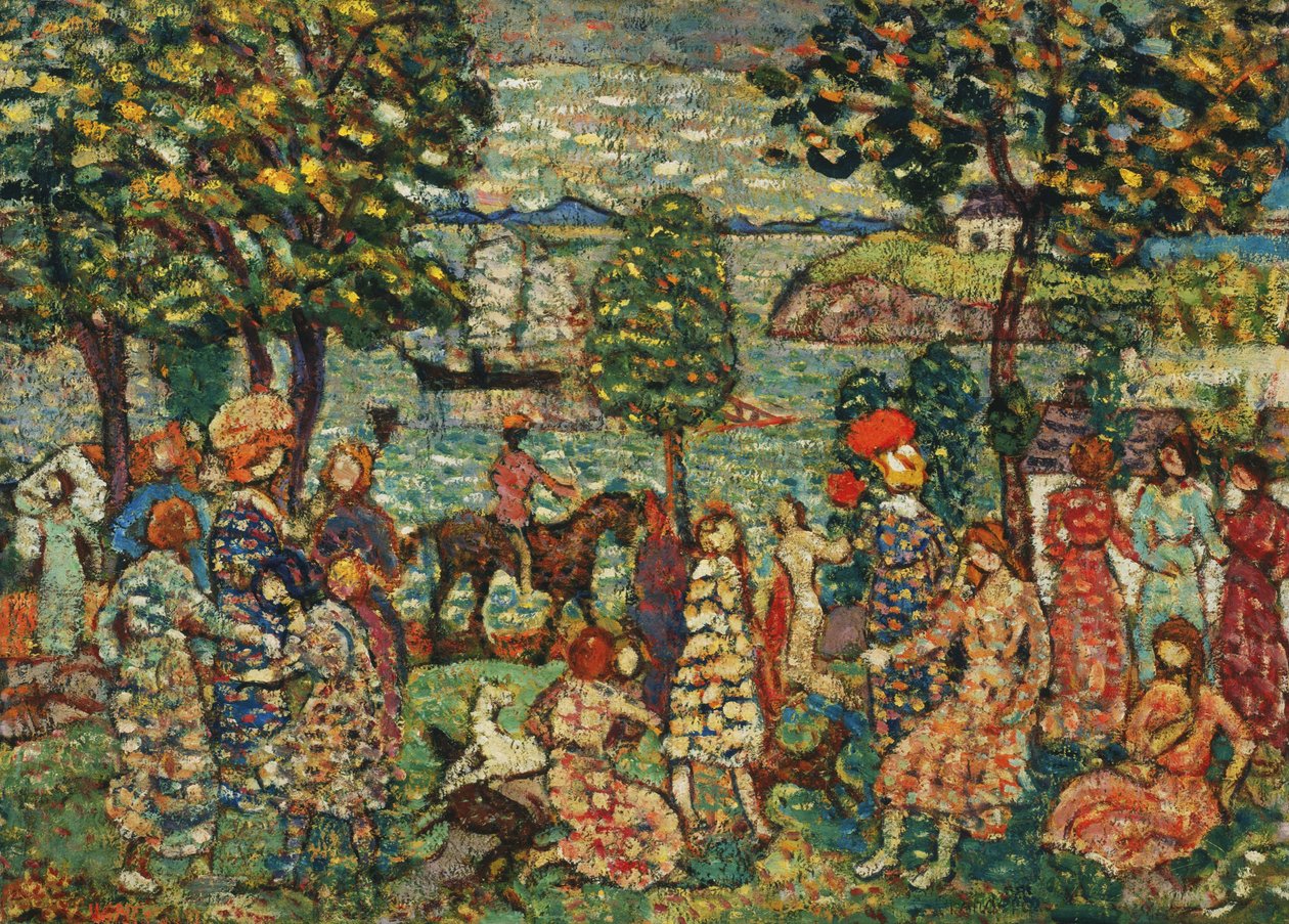fantezi by Maurice Brazil Prendergast