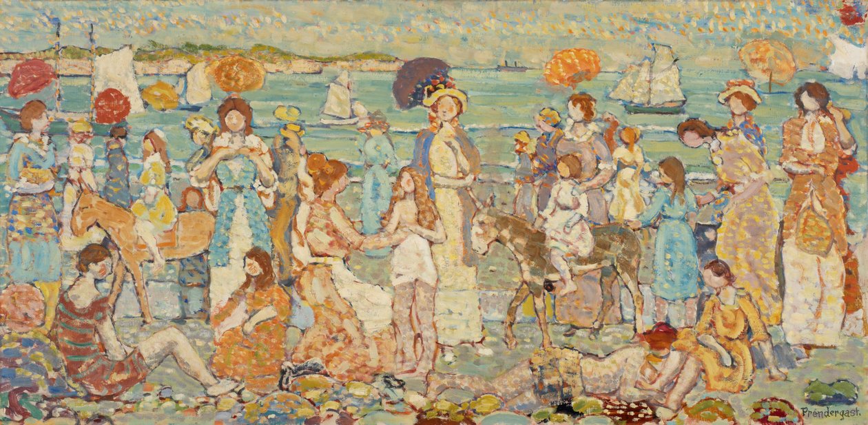Figürlü Peyzaj, 1924 by Maurice Brazil Prendergast