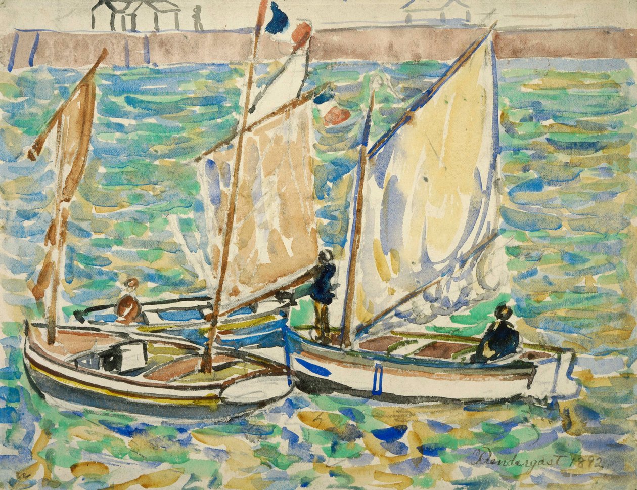 NS. Biraz by Maurice Brazil Prendergast