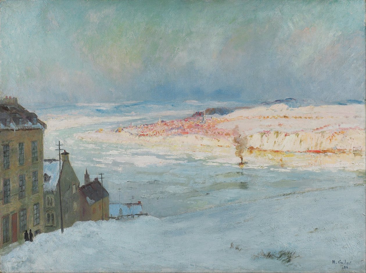 Quebec konumundan Levis by Maurice Galbraith Cullen