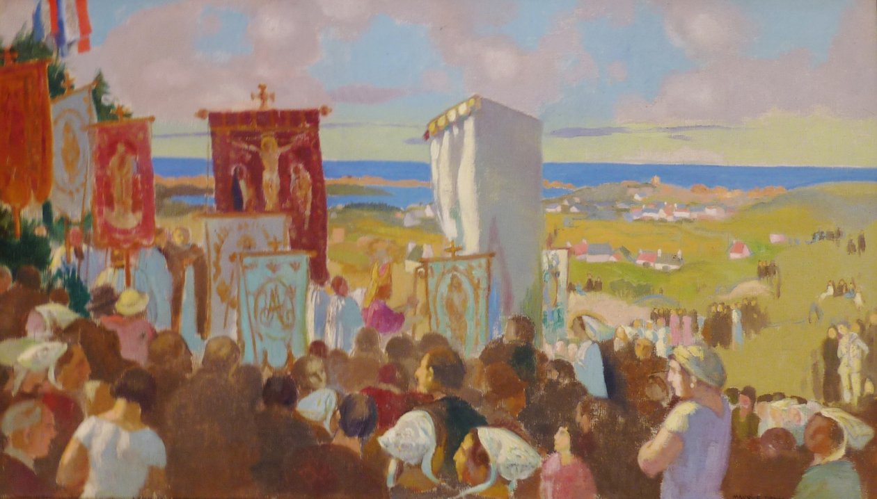  Le pardon de Notre-Dame de la Clarte by Maurice Denis