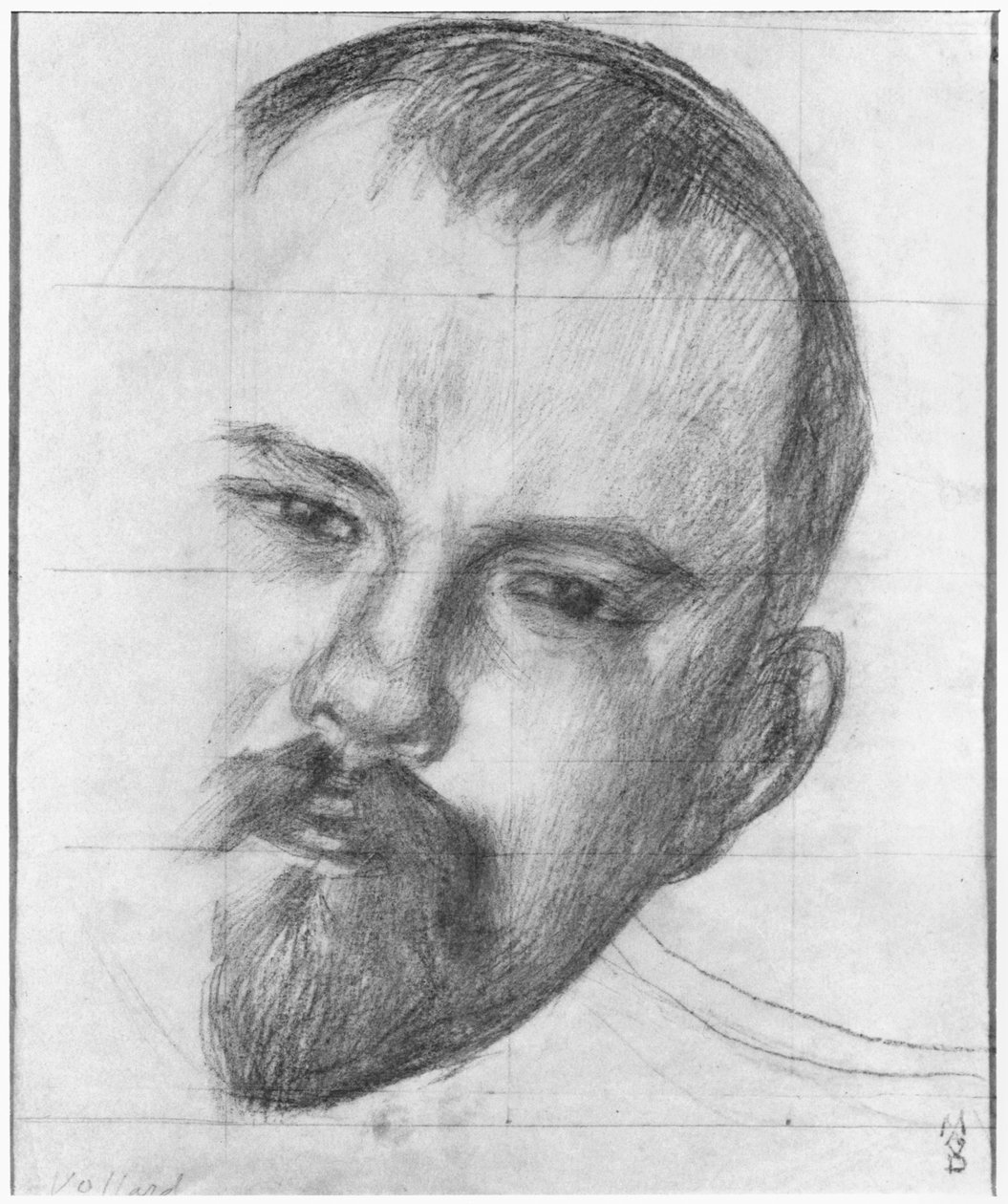 Ambroise Vollard (1868-1939) 1899 (kalem ve iyimser) by Maurice Denis