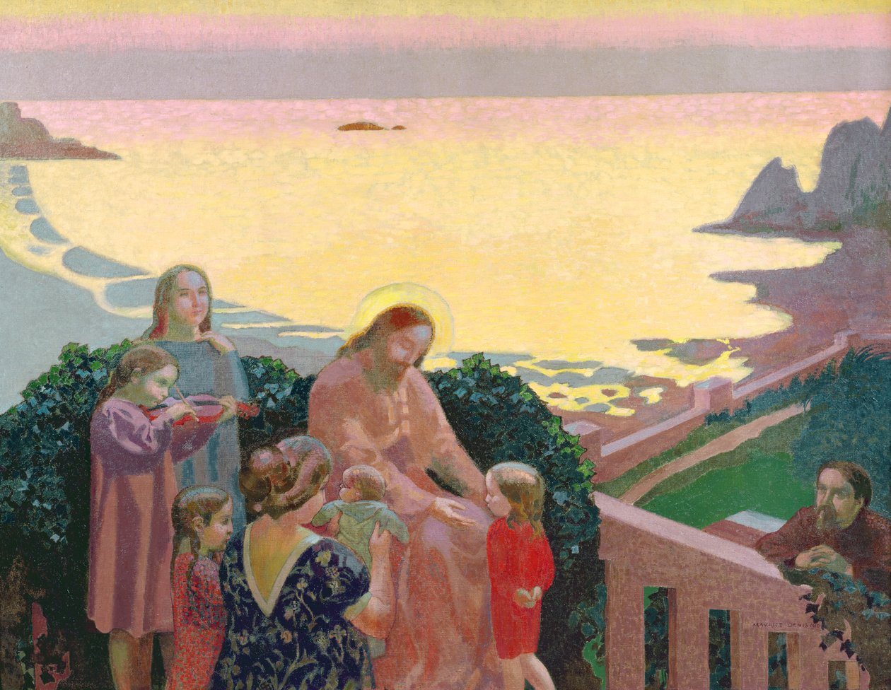 Christ with the Children, 1910  by Maurice Denis