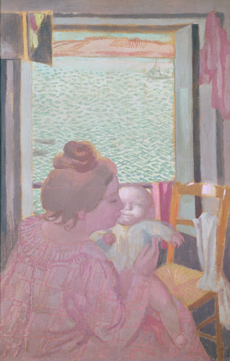 Pencerede Annelik, 1901 by Maurice Denis