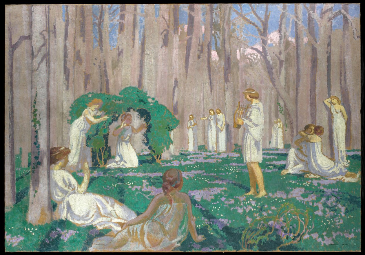 Orpheus ve Eurydice, 1910 by Maurice Denis