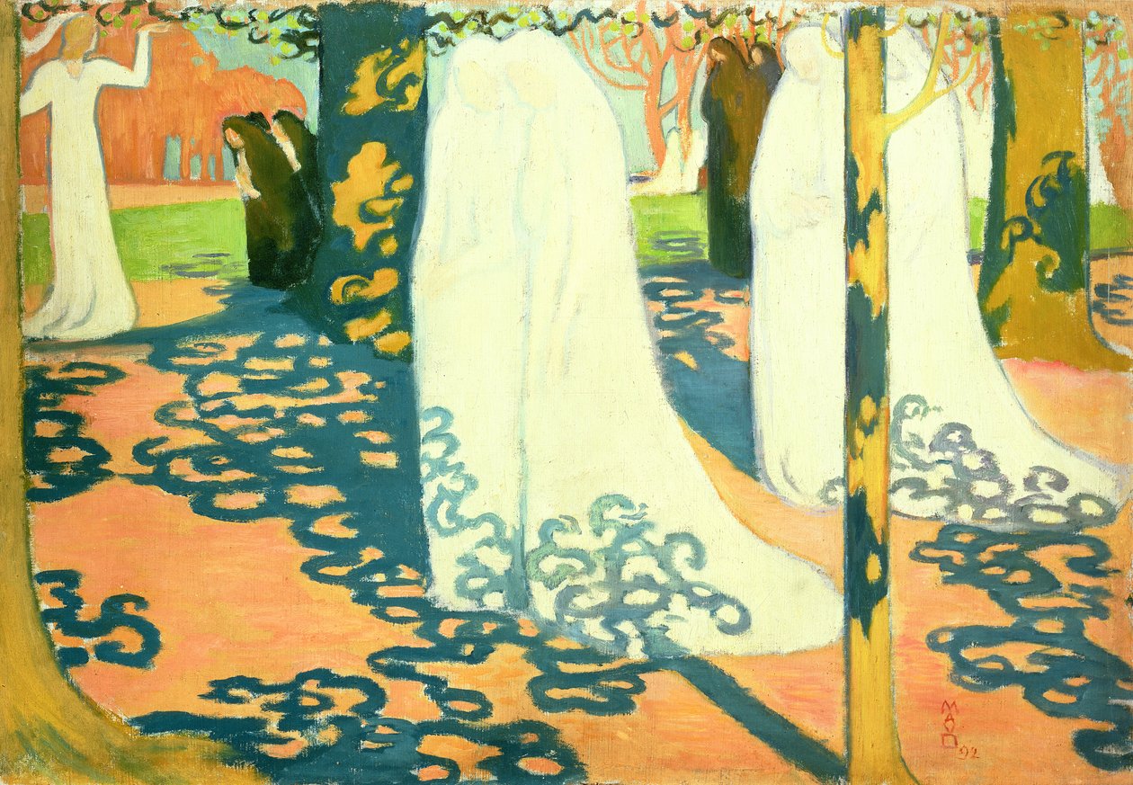 Ağaçların Altında Alayı, 1892 by Maurice Denis