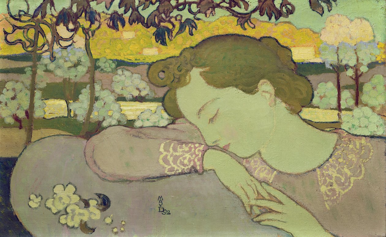 Uyuyan Kadın, 1892 by Maurice Denis