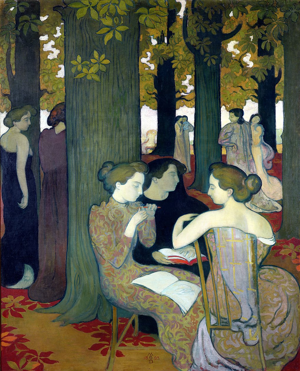 The Muses, 1893  by Maurice Denis