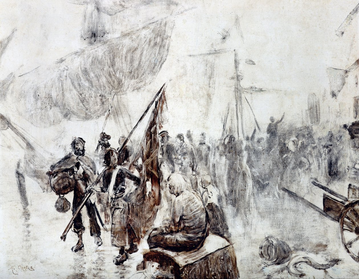 Korsanların Dönüşü by Maurice Henri Orange