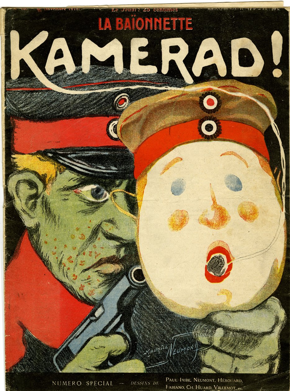 Kamerad!, "La Baionnette"in özel baskısından, no.18, 4 Kasım 1915 by Maurice Louis Henri Neumont