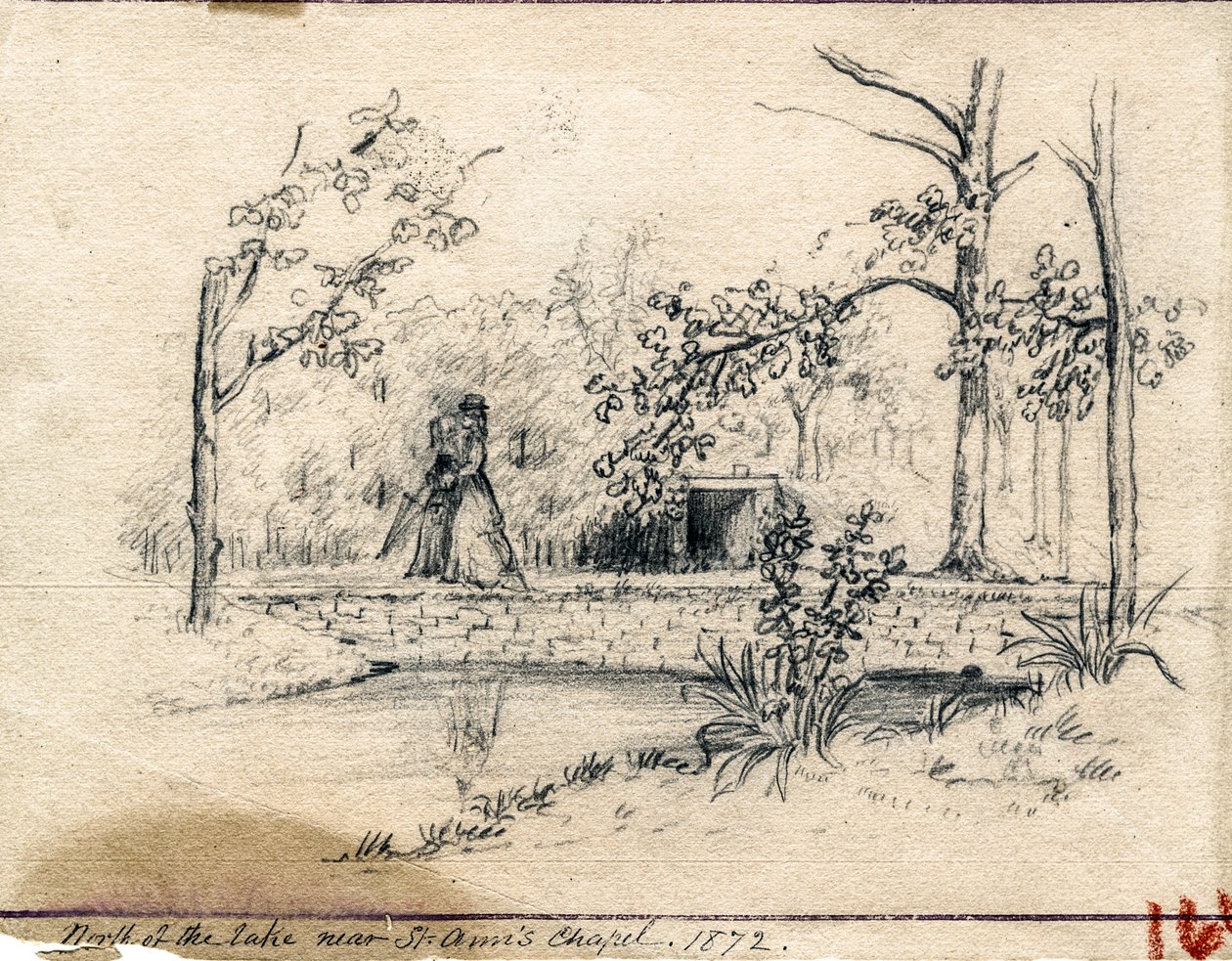 Shell Şapeli yakınındaki göl by Maurice Schnell