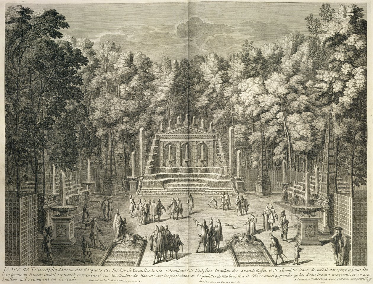 Arc de Triomphe, Versay by Maurice Baquoy