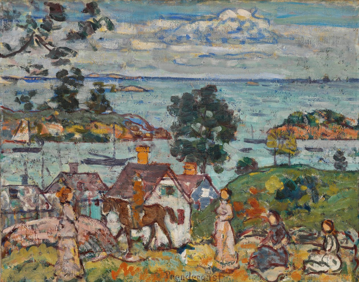 Gloucester Limanı by Maurice Brazil Prendergast