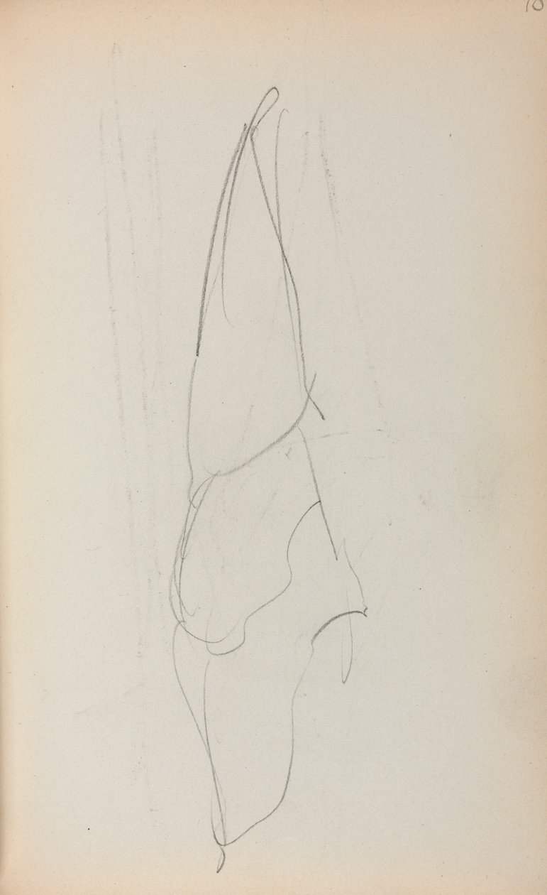 İtalyan Sketchbook, Yelken sayfa 70, 1898-1899. by Maurice Brazil Prendergast