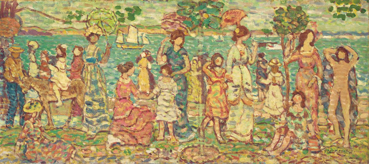 Gezinti, c.1914-15 by Maurice Brazil Prendergast