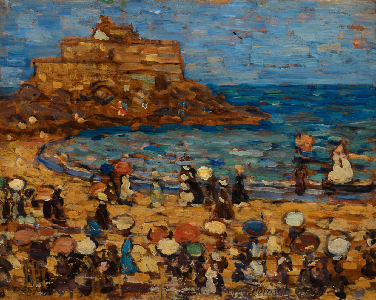 Deniz manzarası–St. malo by Maurice Brazil Prendergast