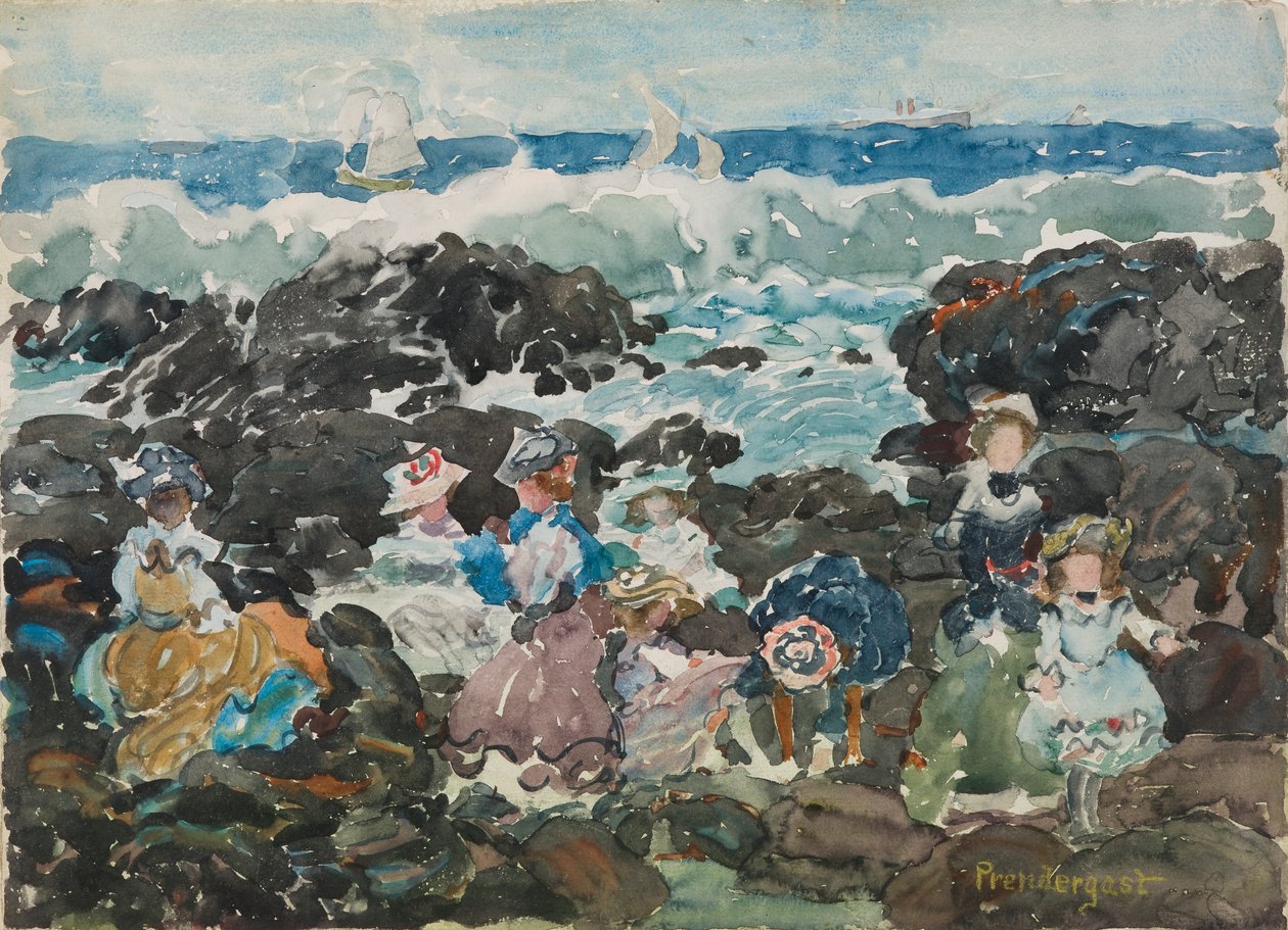 Sörf, Cohasset by Maurice Brazil Prendergast