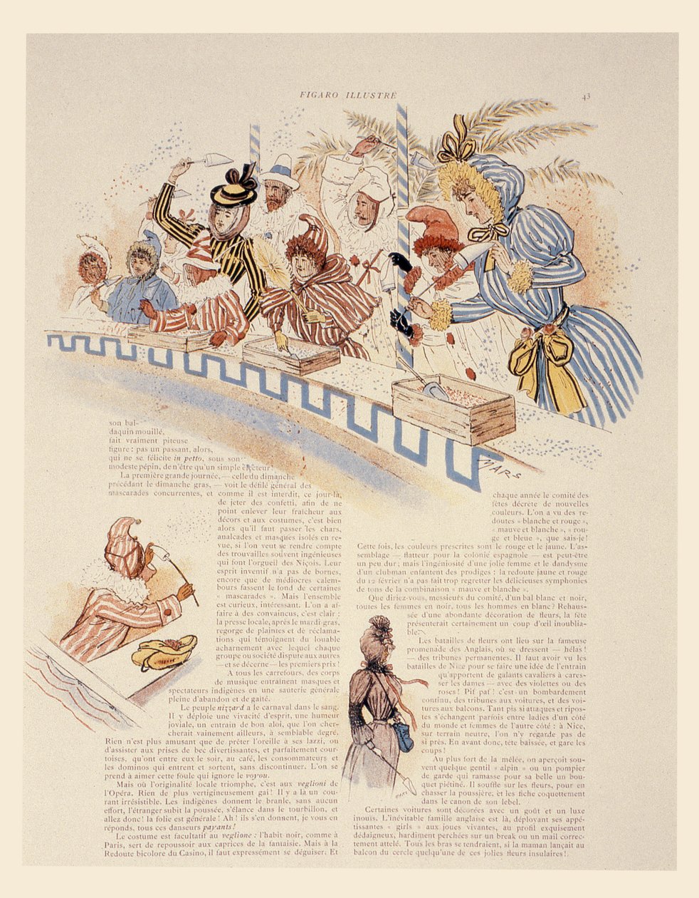 Güzel Karnaval, 1894 by Maurice Charles Mathieu Bonvoisin